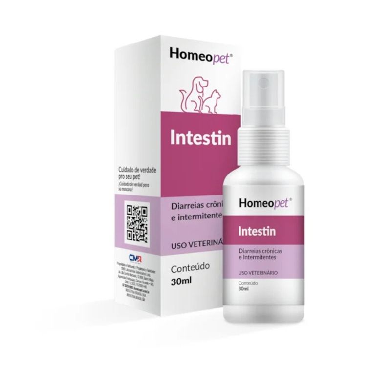 Sistema de Terapia Homeopet Intestin para C es e Gatos 30ml 0