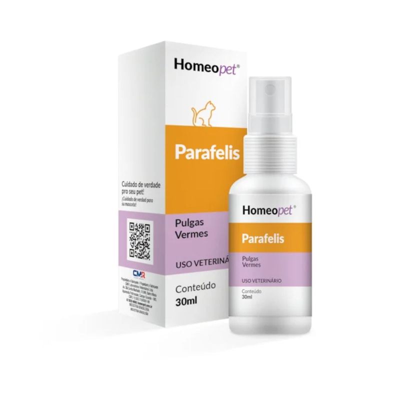 Sistema de Terapia Homeopet Parafelis para Gatos 30ml 0