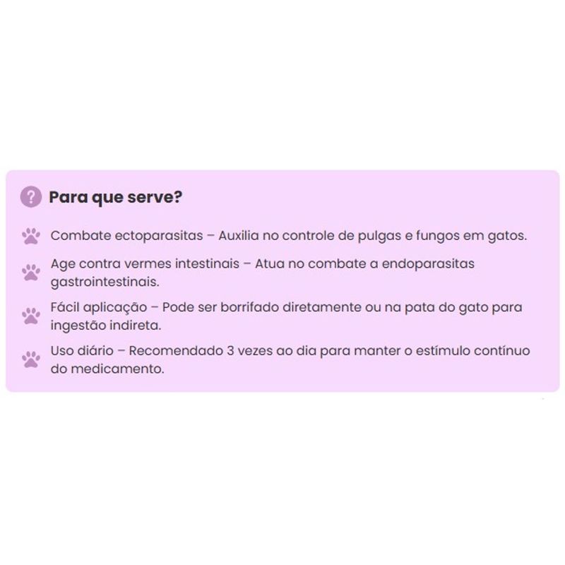 Sistema de Terapia Homeopet Parafelis para Gatos 30ml 1