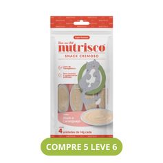 Petisco Nutrisco para Gatos Adultos Atum e Caranguejo - Pacote com 04 unidades de 14g cada
