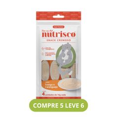 Petisco Nutrisco para Gatos Adultos Frango e Caranguejo - Pacote com 04 unidades de 14g cada