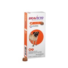 Antipulgas e Carrapatos Bravecto® Cães 4,5 a 10kg 250mg 1 Comp. Mastigável MSD Saúde Animal