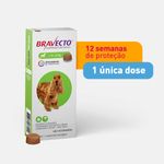 Antipulgas e Carrapatos Bravecto  C es 10 a 20kg 500mg 1 Comp  Mastig vel MSD Sa de Animal 1
