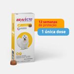 Antipulgas e Carrapatos Bravecto  C es 2 a 4 5kg 112 5mg 1 Comp  Mastig vel MSD Sa de Animal 1