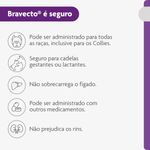 Antipulgas e Carrapatos Bravecto  C es 2 a 4 5kg 112 5mg 1 Comp  Mastig vel MSD Sa de Animal 11