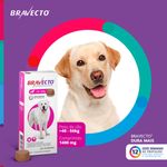 Antipulgas e Carrapatos Bravecto  C es 40 a 56kg 1400mg 1 Comp  Mastig vel MSD Sa de Animal 2