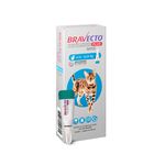 Antipulgas  Sarna de Ouvido e Verminoses Bravecto  Gatos Transdermal Plus 2 8 a 6 25kg 250mg 1 Pipeta 0 89ml MSD Sa de Animal 0