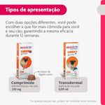 Antipulgas e Carrapatos Bravecto  C es Transdermal 4 5 a 10kg 250mg 1 Pipeta 0 89ml MSD Sa de Animal 7