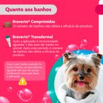 Antipulgas e Carrapatos Bravecto  C es Transdermal 2 a 4 5kg 112 5mg 1 Pipeta 0 4ml MSD Sa de Animal 9