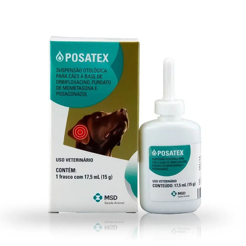 Anti-Inflamat rio MSD Posatex para C es 17 5ml 1