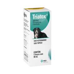 Carrapaticida MSD Triatox para Cães e Bovinos 40ml