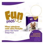 Tapete Higi nico Absortec Fun Pads para C es 80x60cm - Cont m 07 unidades 1