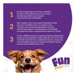 Tapete Higi nico Absortec Fun Pads para C es 80x60cm - Cont m 07 unidades 3