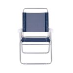Cadeira Mor Master Plus Alum nio Azul 1