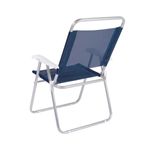 Cadeira Mor Master Plus Alum nio Azul 3