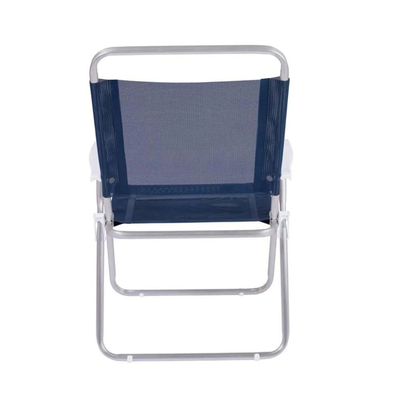 Cadeira Mor Master Plus Alum nio Azul 4