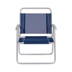 Cadeira Mor Oversize Alum nio Azul Marinho 1