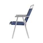 Cadeira Mor Oversize Alum nio Azul Marinho 2