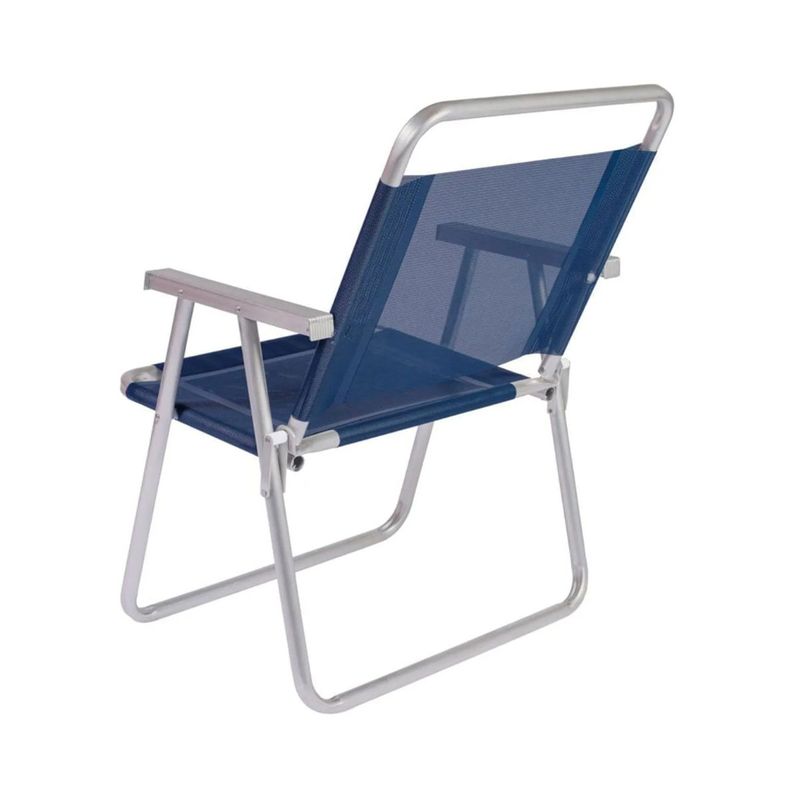 Cadeira Mor Oversize Alum nio Azul Marinho 3