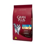 Ra  o Seca GranPlus Menu Gatos Adultos Castrados Frango e Arroz 3kg 1