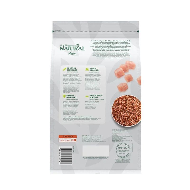 Ra  o Seca Guabi Natural Obesos para C es Porte Mini e Pequeno 10 1kg 2