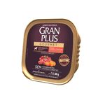 Ra  o  mida GranPlus Gourmet Pat  para C es Adultos Carne e Cenoura 300g 0