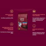 Ra  o Seca GranPlus Menu Gatos Adultos Castrados Carne e Arroz 3kg 1