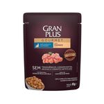 Ra  o  mida GranPlus Gourmet para Gatos Adultos Castrados Frango 85g 0
