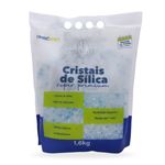 Areia Higi nica Timb Pet Cristais de S lica Super Premium Grossa para Gatos 1 6kg 1