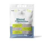 Areia Higi nica Timb Pet Blend de Bentonitas Super Premium Natural para Gatos 4kg 0