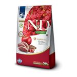 Ra  o Seca N D Quinoa Hairball para Gatos Adultos Pato  Quinoa  Ma   e Cranberry 1 5kg 1