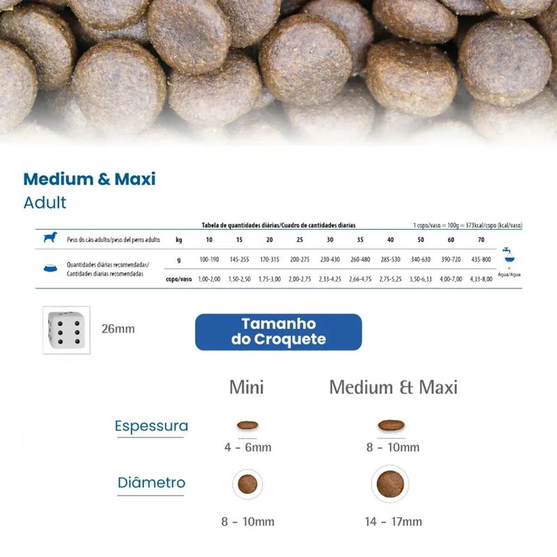 Ra  o Seca N D Tropical Selection para C es Adultos Porte M dio e Grande Frango  Cereais e Frutas Tropicais 10 1kg 9