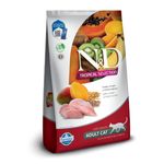 Ra  o Seca N D Tropical Selection para Gatos Adultos Frango  Cereais e Frutas Tropicais 1 5kg 0