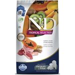 Ra  o Seca N D Tropical Selection para C es Filhotes Porte M dio e Grande Cordeiro  Cereais e Frutas 10kg 3