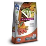 Ra  o Seca N D Tropical Selection para C es Adultos Porte M dio e Grande Salm o  Cereais e Frutas Tropicais 10kg 1