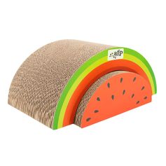 Arranhador Animaux Frutas Papelão Melancia para Gatos