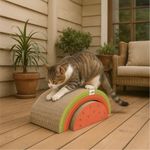 Arranhador Animaux Frutas Papel o Melancia para Gatos  4