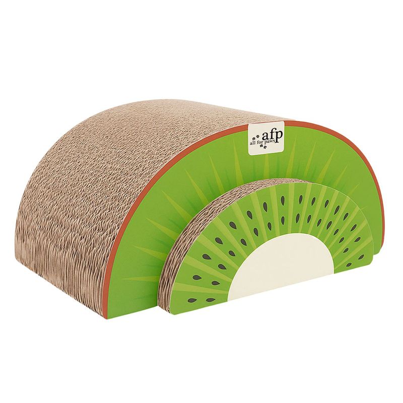 Arranhador Animaux Frutas Papel o Kiwi para Gatos Filhotes 0