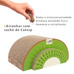 Arranhador Animaux Frutas Papel o Kiwi para Gatos Filhotes 1