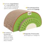 Arranhador Animaux Frutas Papel o Kiwi para Gatos Filhotes 2