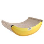 Arranhador Animaux Frutas Papel o Banana para Gatos Filhotes 0