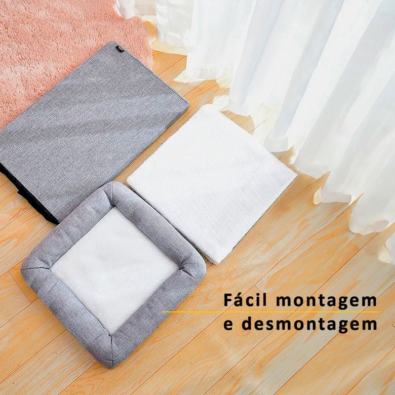 Casa Cama Animaux Arranhador 03 Andares para Gatos Cinza 3