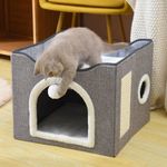 casa-cubo-animaux-com-arranhador-e-brinquedo-para-gatos-cinza-7 jpg