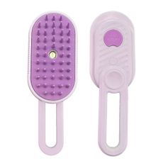 Escova Animaux Anti Pelos Vapor Recarregável para Cães e Gatos Roxo
