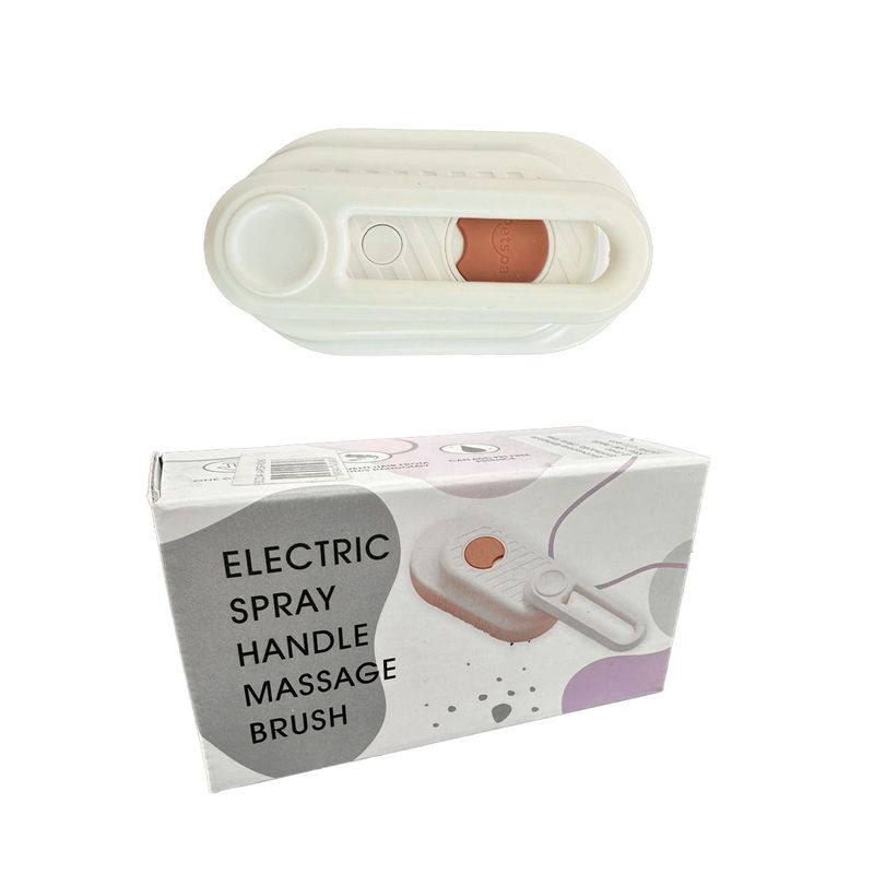 Escova Animaux Anti Pelos Vapor Recarreg vel para C es e Gatos Branco 2