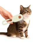 Escova Animaux Anti Pelos Vapor Recarreg vel para C es e Gatos Branco 6