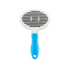 Escova Animaux Rasqueadeira Tira Pelos para Pet Azul