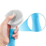 Escova Animaux Rasqueadeira Tira Pelos para Pet Azul 1
