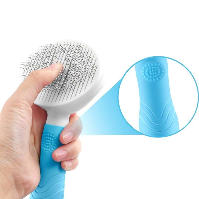 Escova Animaux Rasqueadeira Tira Pelos para Pet Azul 1