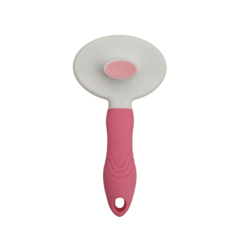 Escova Animaux Rasqueadeira Tira Pelos para Pet Rosa 1